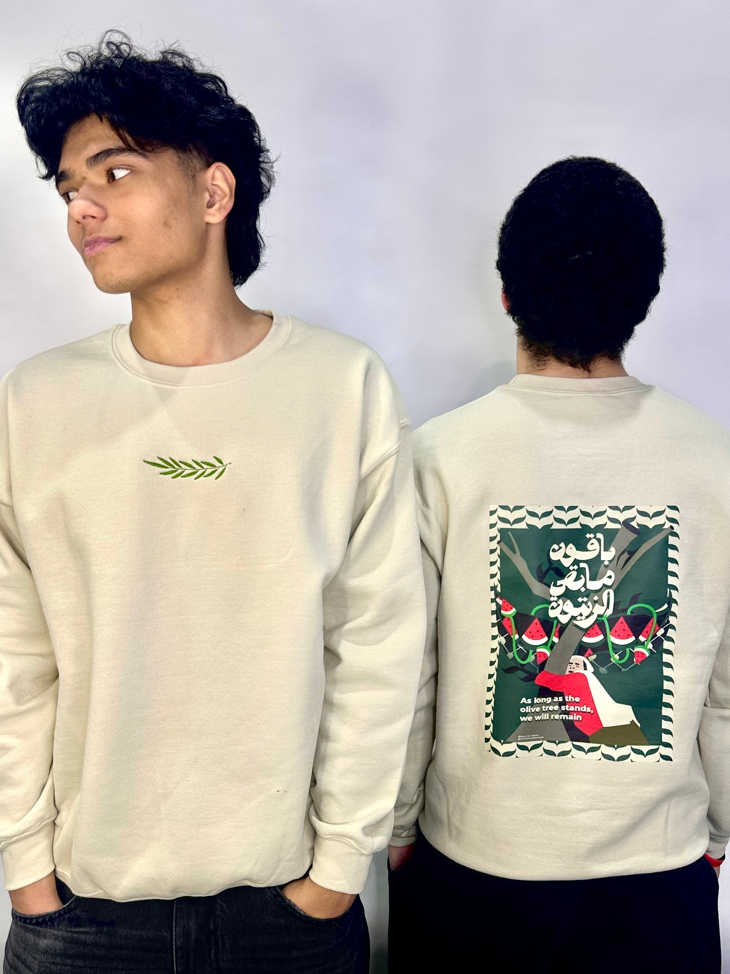 As long as the olive tree stands, we will remain Crewneck